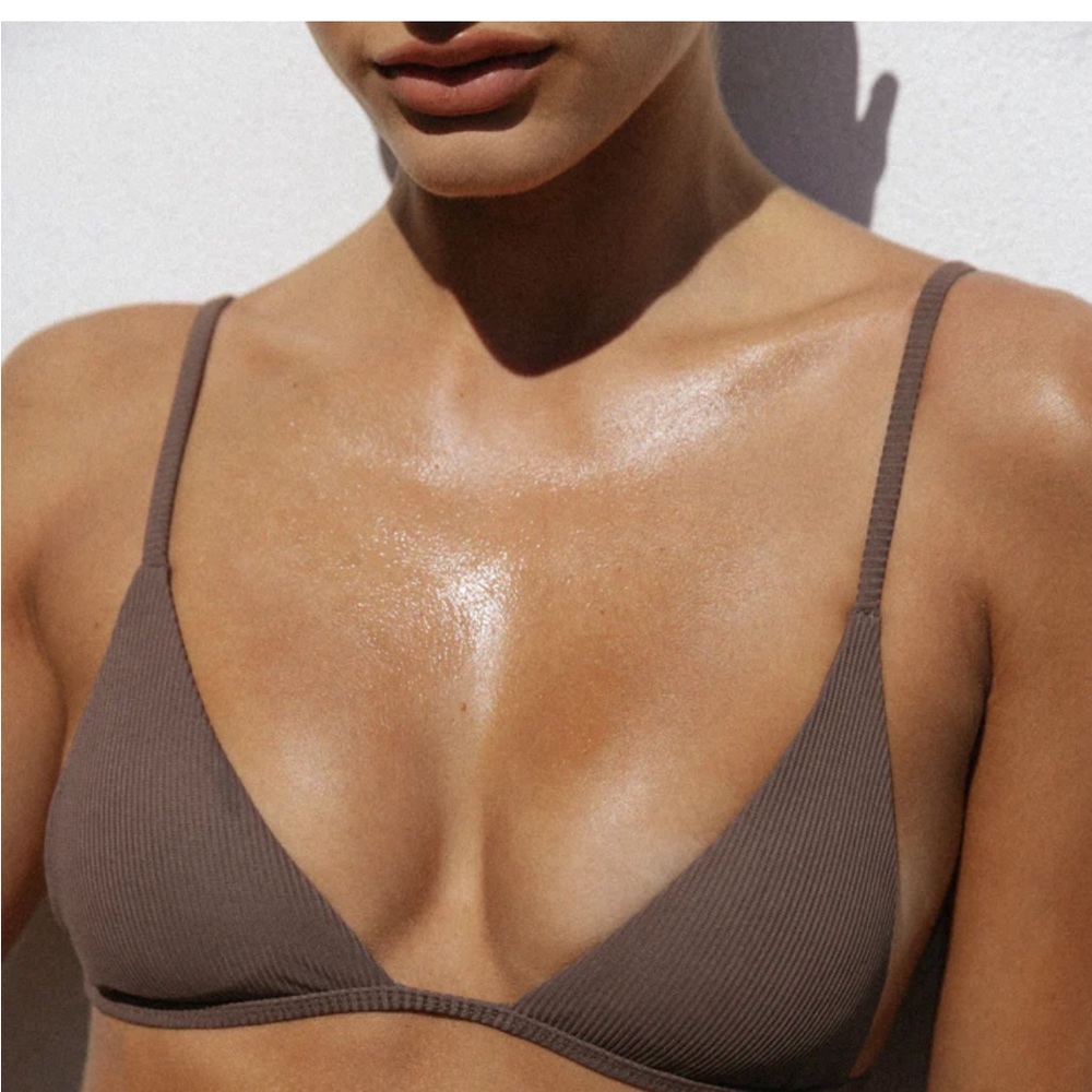 FREEDOM RIBBED | BIKINI BOTTOM & CLASSIC RIBBED TOP |CHOCOLATE| LIMITED EDITION!